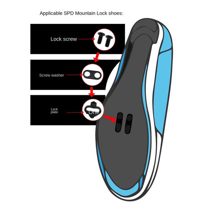 MEROCA%20Sealed%20Bearing%20Mtb%20Bike%20Pedals%20Bicycle%20Self-Locking%20Pedals%20with%20Clips%20Doubleside%20Clipless%20Pedal%20Spd%20Ultralight%20Bicycle%20Parts%20-%20Image%205