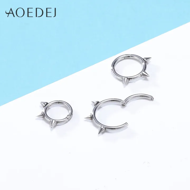AOEDEJ%2016G%20Stainless%20Steel%20Cone%20Spiral%20Hinged%20Segment%20Ring%20Hoop%20For%20Septum%20Daith%20Helix%20Cartilage%20Piercing%20Body%20Jewelry%20Women%20-%20Image%203