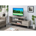 TV Stand with Shelves Multiple Finishes Convenience Concepts Seal II 1 Drawer 60 inch.