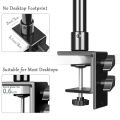 C Tripod Clamp Desk Mount Light Stand with 1/4 Ball Head Table Fixture Ring Light Adjustable Tabletop Bracket Stand DSLR Camera. 
