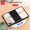 Xundd Case For Apple iPad Mini 6 Mini 7 2024 Tablet Cover PC+TPU Airbag Anit-shock Shell with Invisible Magnetic Bracket Holder.