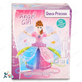 Battery Operated Dancing Angel Princes Girl With Flashing Lights And Music Doll. 