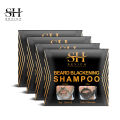 SEVICH 5Mins Blackening Beard Shampoo Dye Beard Into Black-1Box/10Pcs. 