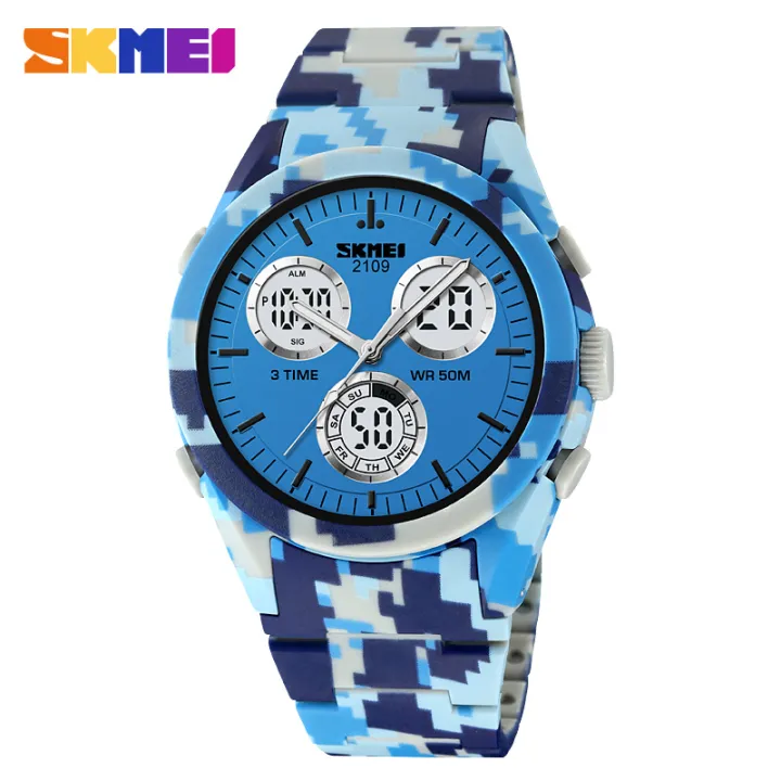 SKMEI%202109%20Sport%20Watches%20Mens%20Multifunctional%20Time%20Military%20Camouflage%20Countdown%20Digital%20Men%20Wristwatch%20Waterproof%20Chrono%20Clock%20-%20Image%209