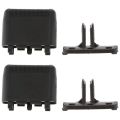 2Pcs A/C Air Vent Outlet Tab Clip for Prado LC150 2010-2017. 