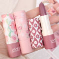 Paper Tube Matte Lipstick High Pigment Moisturizing Long-lasting Vagan Makeup Lip Stick. 