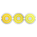 3V 4V Round COB LED Light 50mm Diameter Double Ring Cold White LED Lamp 3.7V 5W 7W COB Chip Bulb for DIY Work House Decor Lights. 