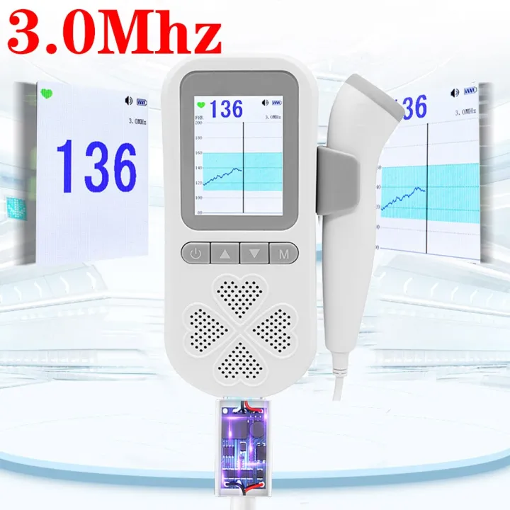 Chargeable%203.0MHz%20Ultrasound%20Fetal%20Doppler%20Baby%20Heart%20Beat%200%20Radiation%20Prenata%20Doppler%20Baby%20Heart%20Rate%20Monitor%20Pocket%20Doppler%20-%20Image%203