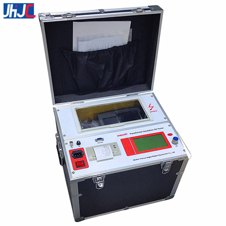 New 80kV Portable Transformer Oil BDV Tester Insulation Oil Dielectric Strength Tester Insulation Oil Bdv Tester Test Equipment