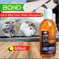 Car Wash Shampoo (500ml) / Bike Mototrcycle Car Snow Foam Wash Shampoo (500ml) - (Use for car & Bike). 