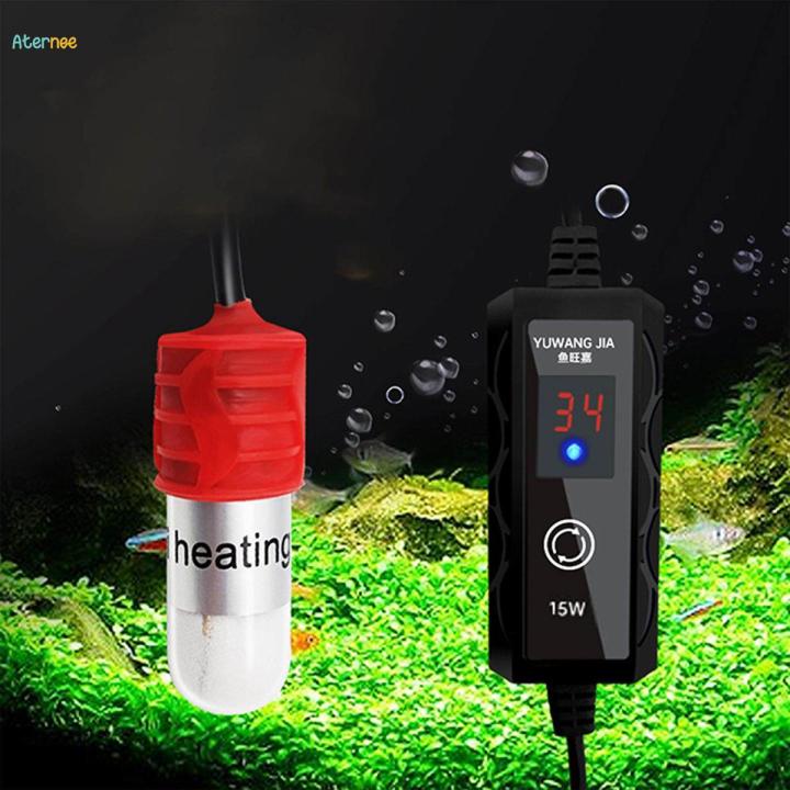 Automatic Submersible Thermostat Heat Rod Water Aquarium Fish Tank Heater 15W