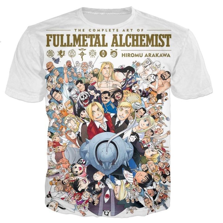 Anime%20T%20Shirt%20Fullmetal%20Alchemist%203d%20Printing%20T-shirt%20Kids%20Hip%20Hop%20Tops%20Tees%20Boys%20Clothes%20Short%20Sleeve%20Tee%20Shirt%20Manga%20Women%20Top%20-%20Image%204