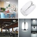 LED Bulb Foldable 4 Fan Blade - Four wing-25 Watt. 