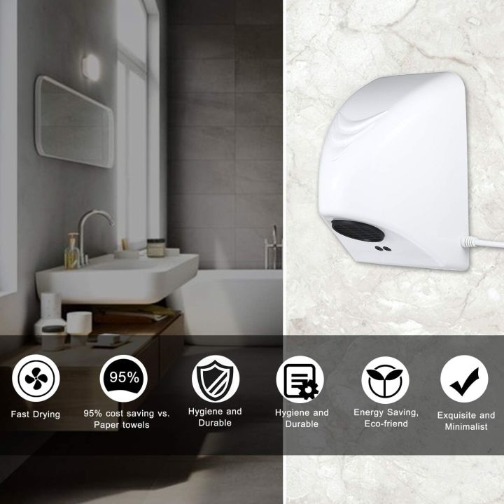 ATC%20Sanitaryware-%20Automatic%20Infrared%20Hand%20Dryer%20600W%20%5BHD01;%20White%5D%20-%20Image%208
