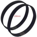 200mm GT2 Timing Belt 200mm Width 6mm Endless Closed Loop Rubber Belt 100 Teeth For 3D Printer Parts CNC Machine Parts 200-2GT-6 GT2 GT2 Timing Belt. 