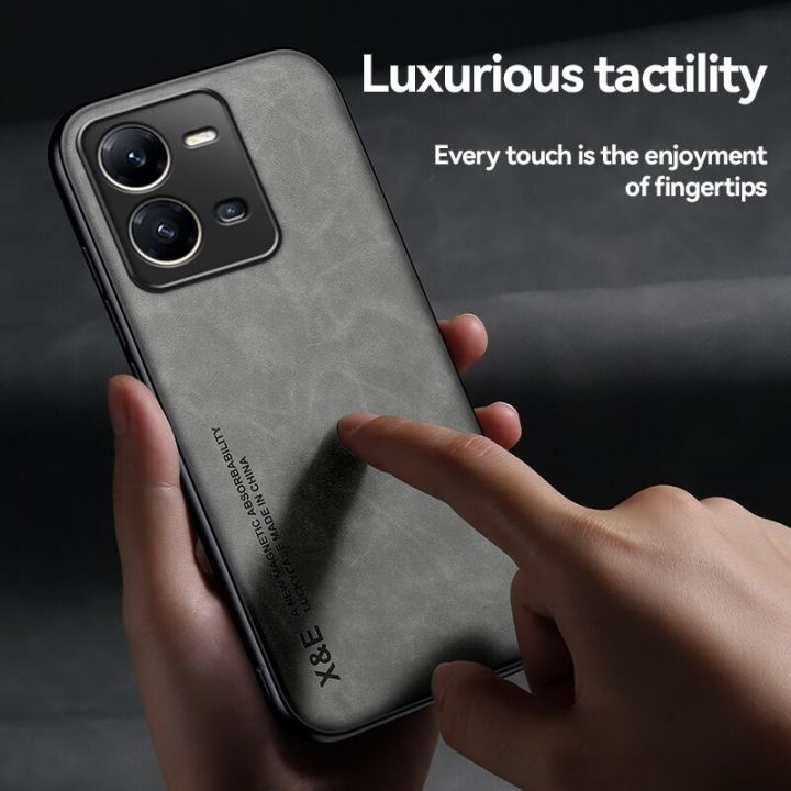 xprmy%20for%20Vivo%20V25%205G%20Phone%20Case%20Luxury%20Leather%20Skin%20Sensing%20TPU%20Wrap%20Back%20Cover%20-%20Image%204
