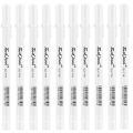 In the art of painting water gel pen, with a set of 0./10pcs3/5pcs8mm high-gloss marker white ink should sketch pigment pen. 