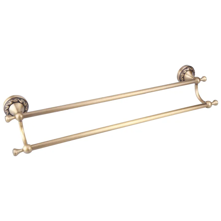 Vintage%20Bath%20Towel%20Rack%20Washcloth%20Holder%20Double%20Bar%20Type%20Bathroom%20Washroom%20Accessory%20-%20Image%208