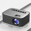 T20 Mini Projector 1080P Video Beamer Multimedia Home Theater Movie Projector Fit for Home Cinema Outdoor Beamer USB US Plug. 