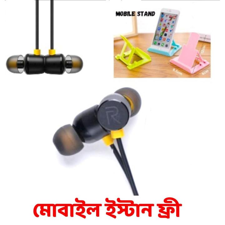 Earphone Best Sound High Quality For Mic-Ultra Deep Bass Head Phone Use Any Android - Black - Headphone