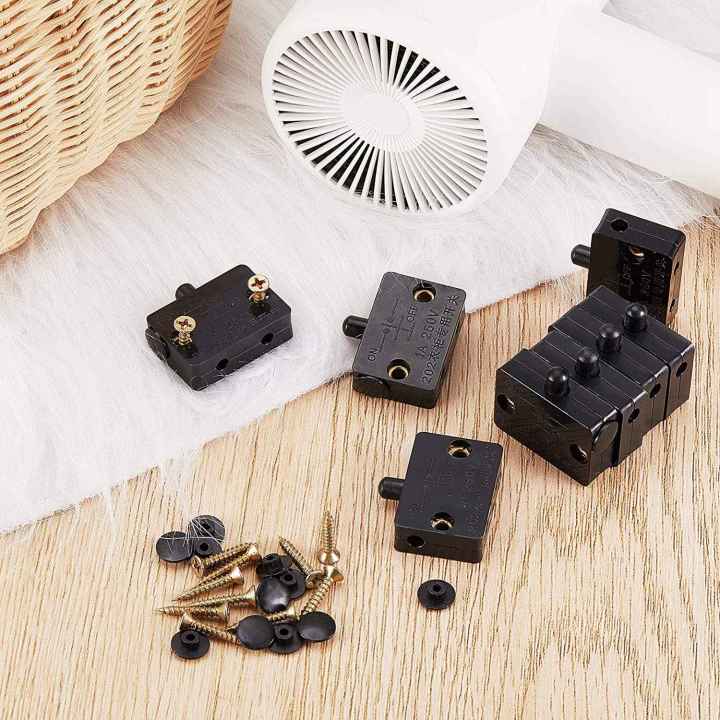 ZOROOM%208%20Pieces%20Cabinet%20Lamp%20Switch%20Automatic%20Door%20Switch%20Contact%20Switch%20for%20Wardrobe%20Applicable%20to%2012V%2024V%20110V(White)%20-%20Image%209