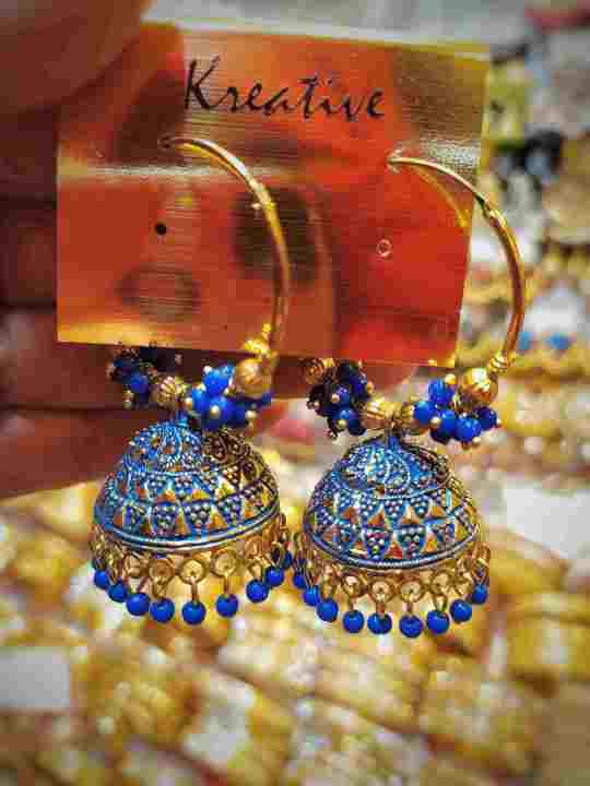 Earrings%20Jhumka%20Earrings%20Jewellery%20Ornaments%20Stud%20Earrings%20Hoop%20Earrings%20Earrings%20For%20Women%20-%20Image%202
