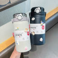 1000/1200ML Large Capacity Thermos Cup Stainless Steel Water Bottle With Straw Outdoor Sports Fitness Portable Vacuum Flask. 