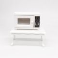 【Trick or Treat Alliance Mall】1:12 Miniatures Microwave Oven Kitchen Toys Simulation Mini Model Children Dollhouse Decoration Accessories. 