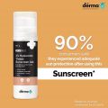 The Derma Co 1% Hyaluronic Tinted Sunscreen Gel, 50 G. 