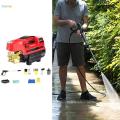 Electric High Pressure Washer 12mpa 2 M Water Inlet Tool Hand Carry 10M Water Washing Machine Power Washer For Cars.