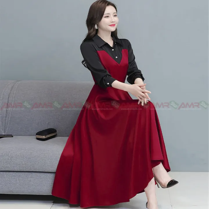 New%20Women%20Attractive%20Chinese%20Stylish%20One%20Piece%20Kurti%20Long%20Sleeve%20An%20Elegant%20Trendy%20Everyday%20Outfit%20Now%20-%20Image%205
