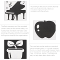 2 Sets Black and White Training Card Toddlers Toys Infant Toys Newborn Baby Gift Early Educational Lamination Learning. 