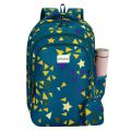 Espiral Star Print Children School Bags For Kids Satchel Primary Orthopedic Backpacks Angle Book Schoolbag with Coin Purse (17"). 