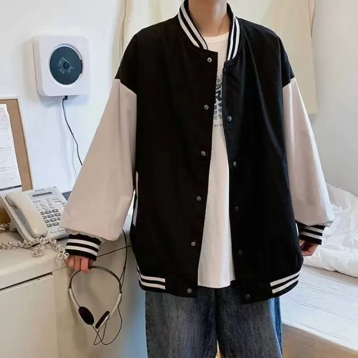 College%20Style%20Baseball%20Jacket%20Men's%20Middle%20School%20Students%202023%20Spring%20and%20Autumn%20New%20Loose%20Hong%20Kong%20Style%20Boys%20Jacket%20Thin%20-%20Image%206