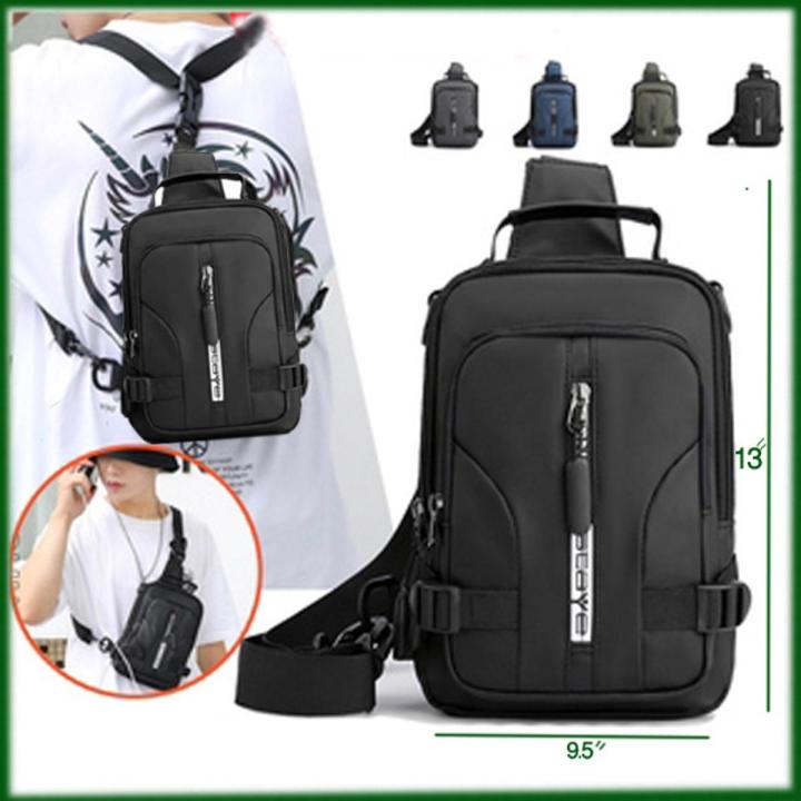 Multipurpose Using Sling Bag For Men Women Waterproof Backpack