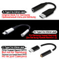 SAMSUNG Type C 3.5 Jack Earphone Cable USB C to 3.5mm AUX Headhones Adapter For SAMSUNG Galaxy Note 10 Plus 10+ A90 A80 A6/Samsung Type - C to 3.5mm Headphone Adapter. 