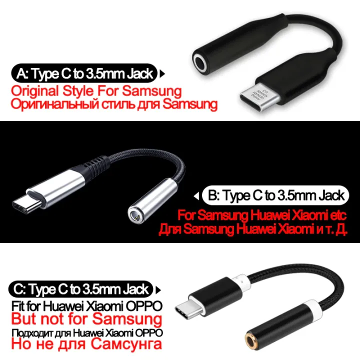 SAMSUNG%20Type%20C%203.5%20Jack%20Earphone%20Cable%20USB%20C%20to%203.5mm%20AUX%20Headhones%20Adapter%20For%20SAMSUNG%20Galaxy%20Note%2010%20Plus%2010+%20A90%20A80%20A6/Samsung%20Type%20-%20C%20to%203.5mm%20Headphone%20Adapter%20-%20Image%206