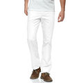 White Twill Gabardine Pant For Men - Pants For Men - Pant. 