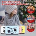 Portable Toddler Kids Camera 20M Camera Auto Focus 2.0'' IPS Screen 1080P Video Record Mini Selfie Camera Learning Toy Christmas Birthday Gift for Girls Boys Holiday Travel-yellow1. 