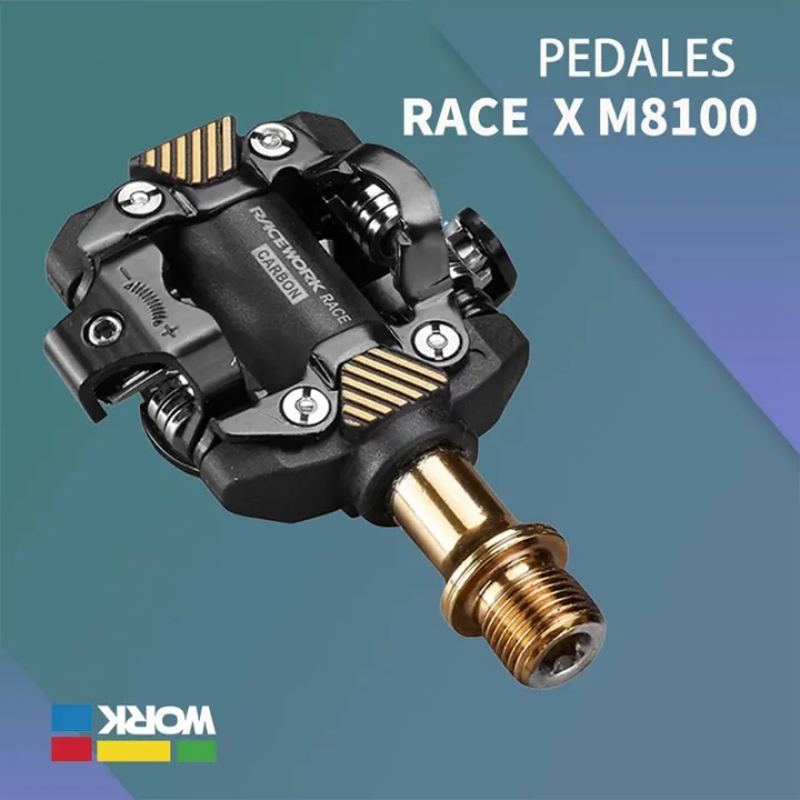 RACEWORK%20DEORE%20M8100%20Pedal%20Self-locking%20Pedal%20Ultra-light%20Mountain%20Bike%20Lock%20Pedal%20with%20SH-51%20Locking%20Clip%20Racing%20Cycling%20Parts%20-%20Image%206