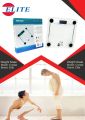 ELITE CRYSTAL Transparent Digital Weight Machine. 
