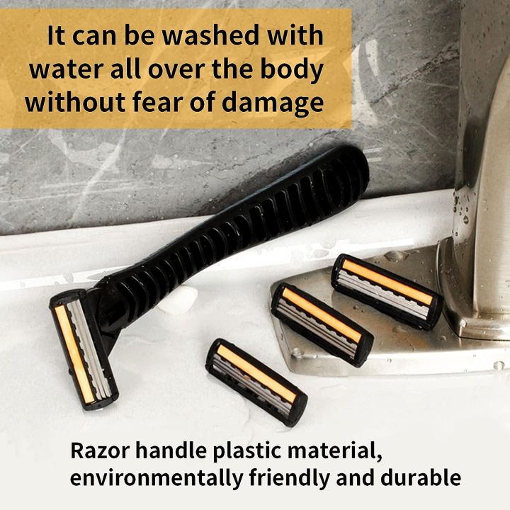 1%20Holder%20+%2012%20Blades%20Men's%20-layer%20razor%20blade%20Manual%20Shaving%20For%20Men%20Replace%20Head%20Comfortable%20Shaving%20Blades%20-%20Image%204