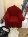 Turkey stretchable Victoria sofa cover 1 seat Solid Color. 