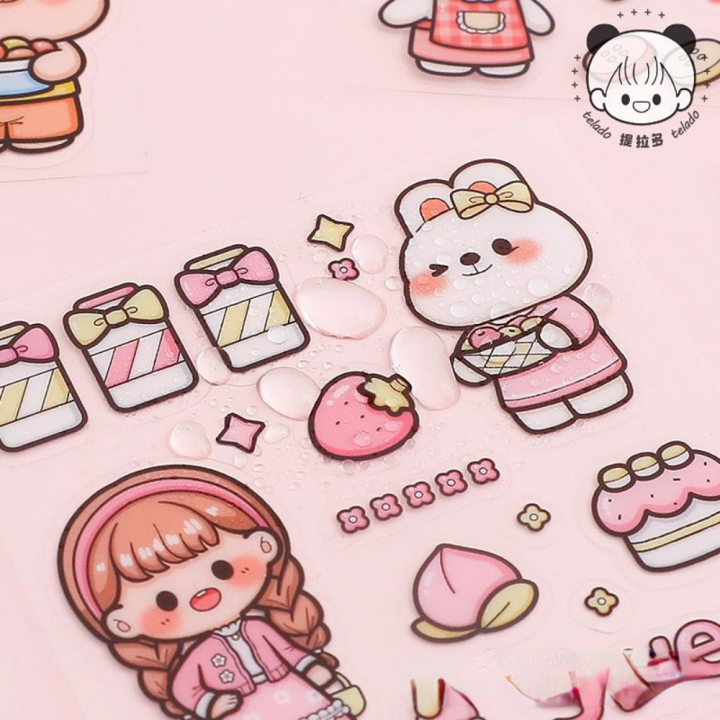 Mr.Paper%20Kawaii%20Stickers%20Cartoon%20Girls%20Daily%20PET%20Waterproof%20Goo%20Card%20Handbook%20DIY%20Decoration%20Material%20Korean%20Stationery%20-%20Image%205