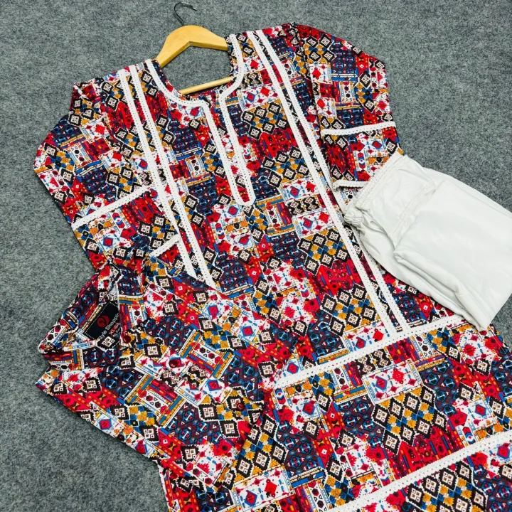 Ready%20Made%20Cotton%20Stitched%20Fashionable%20Long%20Salwar%20Kameez%20For%20Stylish%20Women%20/%20Girls%20(%202%20Pcs%20)%20-%20Image%204