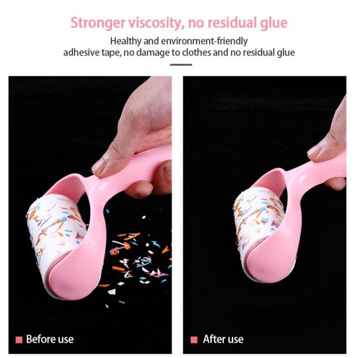 Clothes%20dusting%20roller%20Replaceable%20Rolls%20Handle%20Sticky%20Roller%20Sticky%20Dust%20Paper%20Tearable%20Adhesive%20Brush%20Clothes%20Kit%20With%20Handle%20-%20Image%206