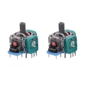 2 Pcs 3D Analog Stick Joystick Module New Replacement for PS4 Controller. 