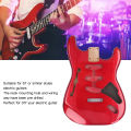 Electric Guitar Body Solid Wooden Electric Guitar Body Pre Drilled for Upgrade.