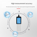 7 in 1 RS485 Soil Temperature Humidity Sensor PH Conductivity Nutrient Salt Nitrogen Phosphorus Potassium Transmitter Easy Install Easy to Use.
