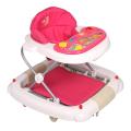 2 in 1 Baby Walker cum Rocker- Pink. 